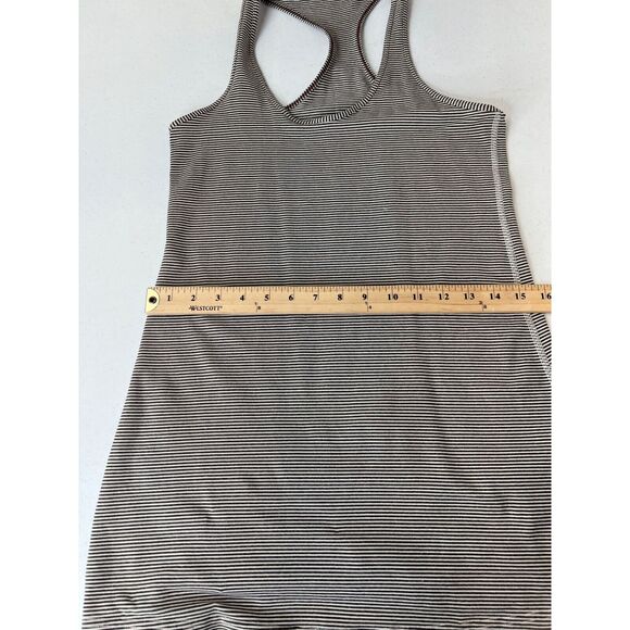 Lululemon Womens Striped Racerback Tank Top‎ Medium - Picture 10 of 13